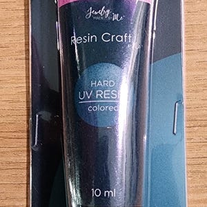 Resina UV dura de color rosa - Resin Craft by Me (10 ml)