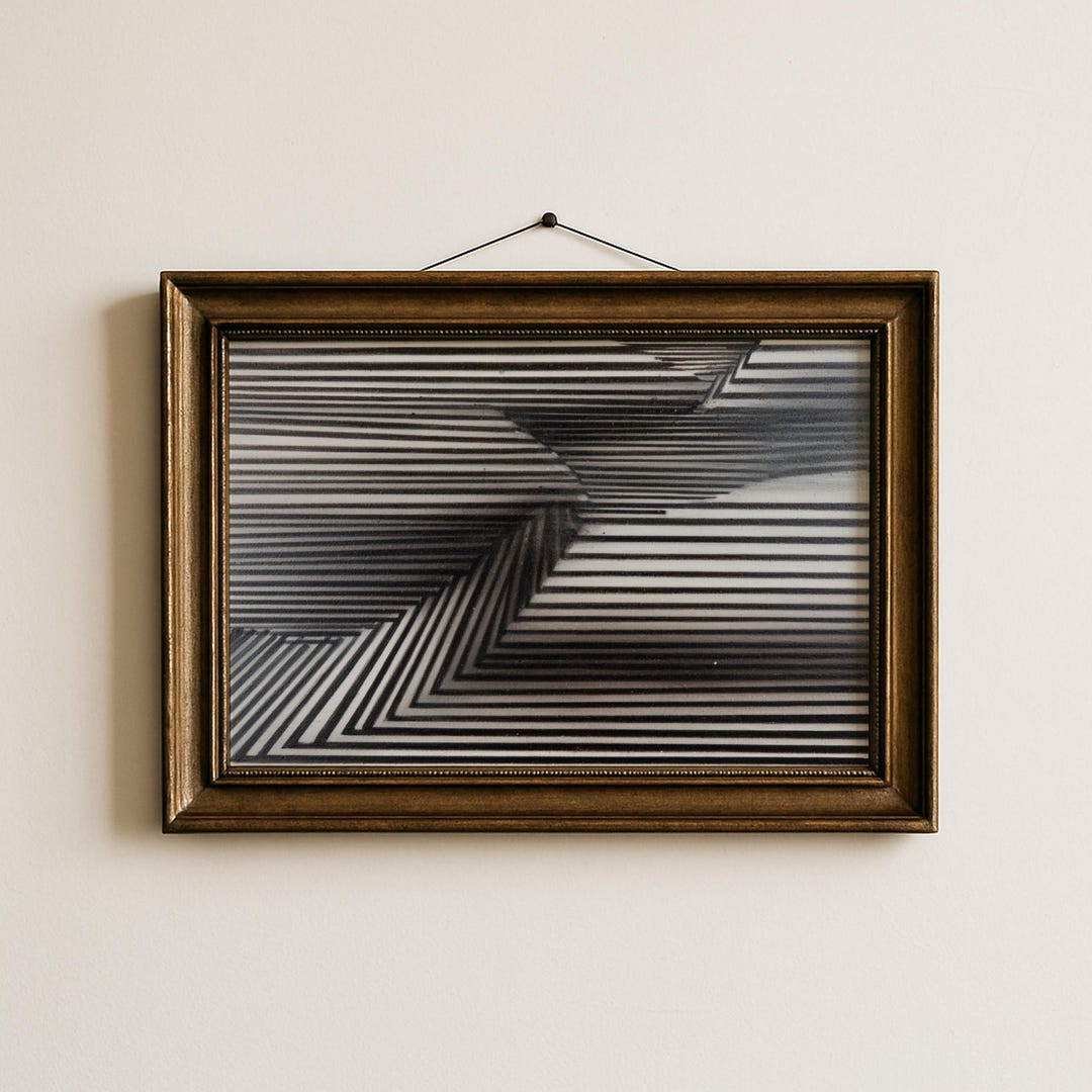 Abstract Layers of Perception Poster, Wall Art Home Decor, Unframed - Etsy