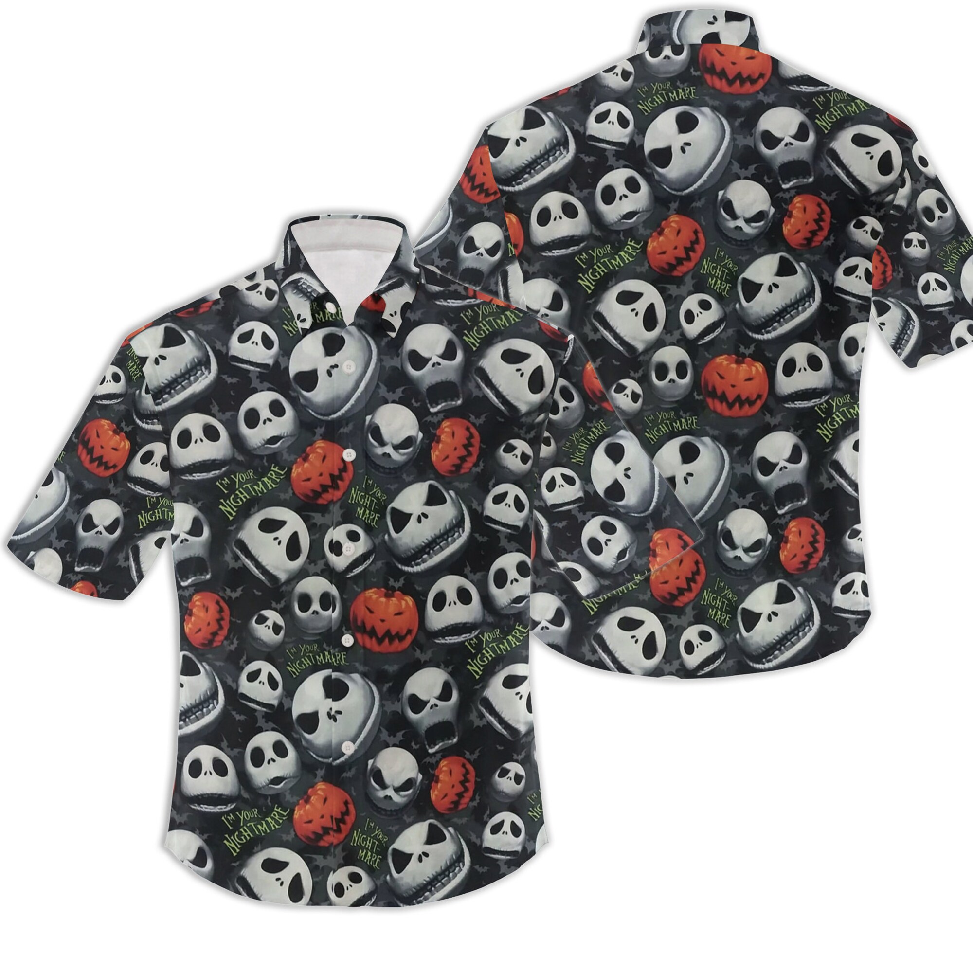 Jack Skellington Horror Movie Hawaiian Shirt Jack Skellington Horror Movie Hawaiian Shirt