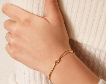 ブレスレット STONEHENgE Love Knot 14K Cubic Bracelet il_340x270.6459392804_nxh7.jpg