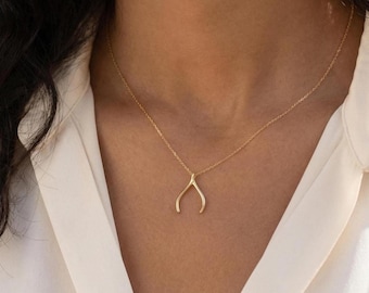 Silver Engagement Ring Keeper, Ring Holder Necklace Gold Wishbone, Wedding Ring Keeper Pendant,Gift For Doctor Nurse,Delicate Stacking Ring,