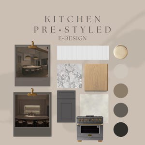Kitchen Pre-Styled eDesign