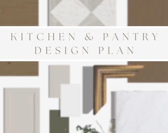 Kitchen and Butler's Design Plan