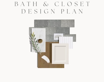 Bath and Closet Design Plan