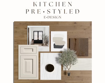 Kitchen Pre-Styled eDesign