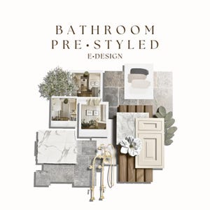 Bathroom Pre-Styled eDesign