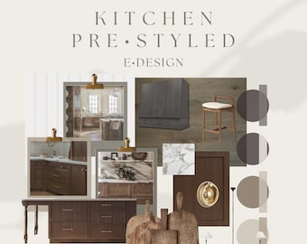 Kitchen Pre-Styled eDesign