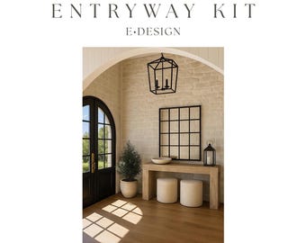 Entryway Pre-Styled eDesign