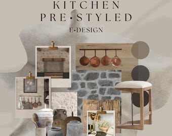 Kitchen Pre-Styled eDesign