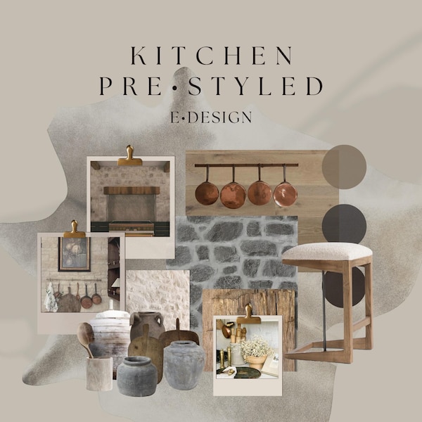Kitchen Pre-Styled eDesign