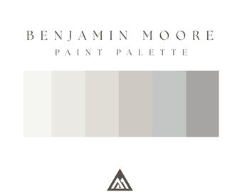 Benjamin Moore Paint Palette