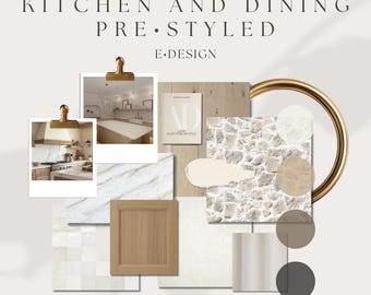 Kitchen and Dining Pre-Styled eDesign