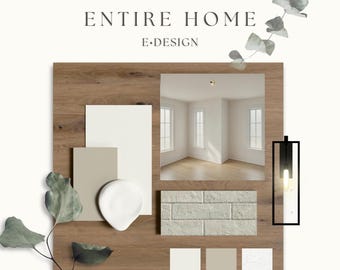 Entire Home Pre-Styled eDesign