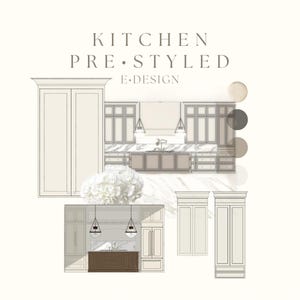 Kitchen and Butler's Pantry Pre-Styled eDesign