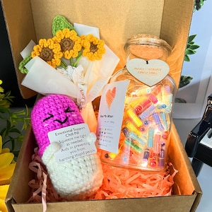 Informations sur la capsule Ensemble de pots,Soins personnels,Cadeaux pour le personnel médical,Cadeau de bien-être et de réconfort en pleine conscience,Coffret cadeau amitié,Panier des Fêtes