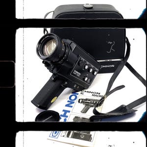 Super 8 camera FILM TESTED Chinon tested 8mm film camera Chinon 555 XL Macro + Free worldwide shipping + YouTube video film tested