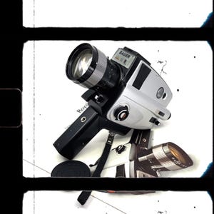Super 8 camera FILM TESTED Bauer C Royal 10 E working video camera test and working + FREE shipping + YouTube video film test