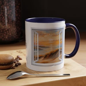 Mug, Relaxation Time, Meditation Cup, Mindfulness Gift, Breathing Exercise, Stress Relief, Coffee Lover, Tea Drinker, Calm Morning Routine,