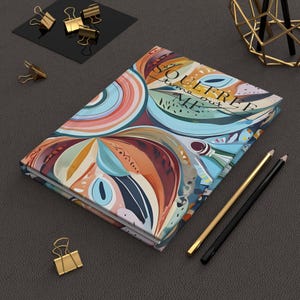 Colorful Soulfree Hardcover Journal, Artistic Notebook for Self-Care, Creative Writing, Gift for Artists, Vibrant Diary, Mindfulness