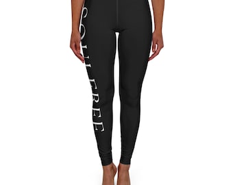 Legginsy do jogi z wysokim stanem, wygodna odzież sportowa, odzież fitness, strój do zajęć jogi, prezent dla niej, spodnie sportowe