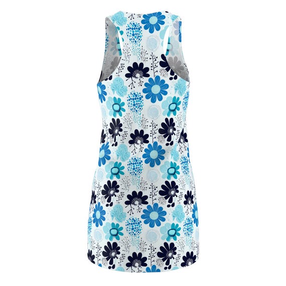 Floral Summer Racerback Dress, Stylish Casual Wear, Outdoor Events, Beach  Days, Weekend Brunch, Mother's Day Gift, Floral Dress - Etsy
