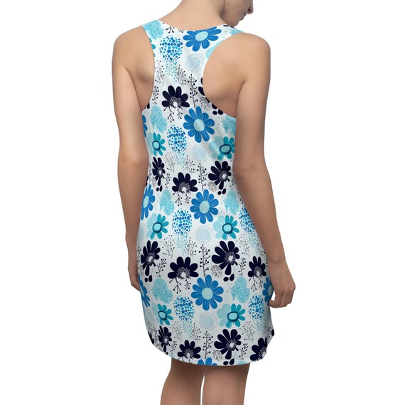Floral Summer Racerback Dress, Stylish Casual Wear, Outdoor Events, Beach  Days, Weekend Brunch, Mother's Day Gift, Floral Dress - Etsy