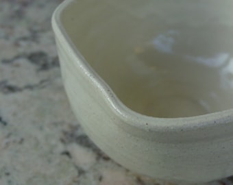 A Stoneware Condiment or Trinket Bowl