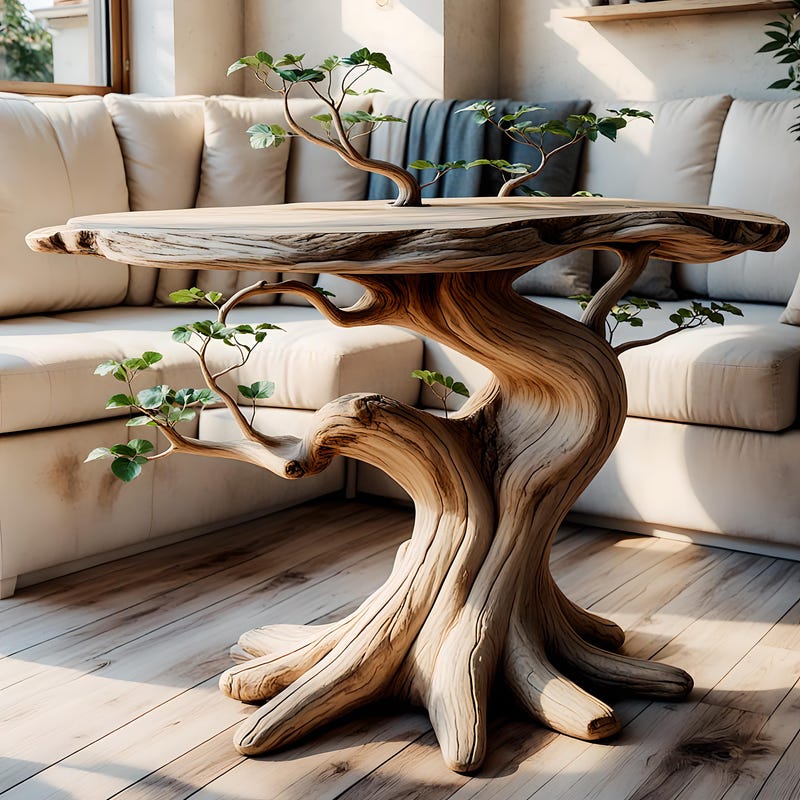 Tree Stump Table - Etsy