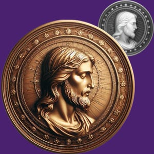 Jesus 3D Laser Engraving File: High-Resolution PNG, SVG, PDF (Digital Download)