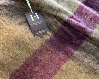 Hand Knotted Mohair Wool Throw, Cape Mohair