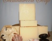 Handmade Sandalwood Vegan Soap