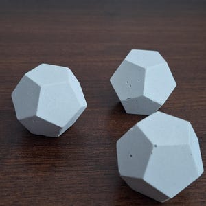 Geometric Concrete Prop Set for Photography, Jewelry Stand, Minimalist Display Props for Store Showcases and Photography Projects
