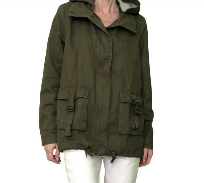 New Yorker Fb Sister Damen Mit Taschen Vorne Taschen Baumwolle