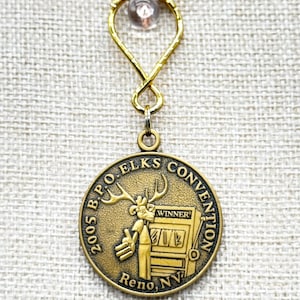 BPOE Elks 2005 Convention Reno Nevada Keychain Harry Klitzner Co.