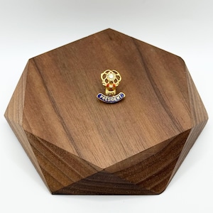 BPOE Elks President Gold Tone Lapel/Pin