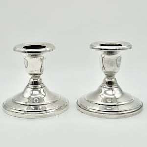 Sterling Weighted Candlesticks - Etsy