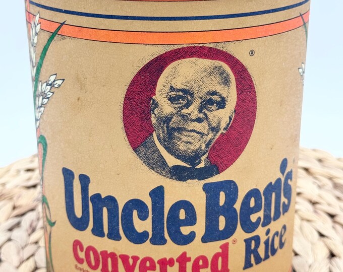 Vintage 1985 Uncle Ben’s Converted Rice Tin 64 Oz. Advertising Tin - Etsy