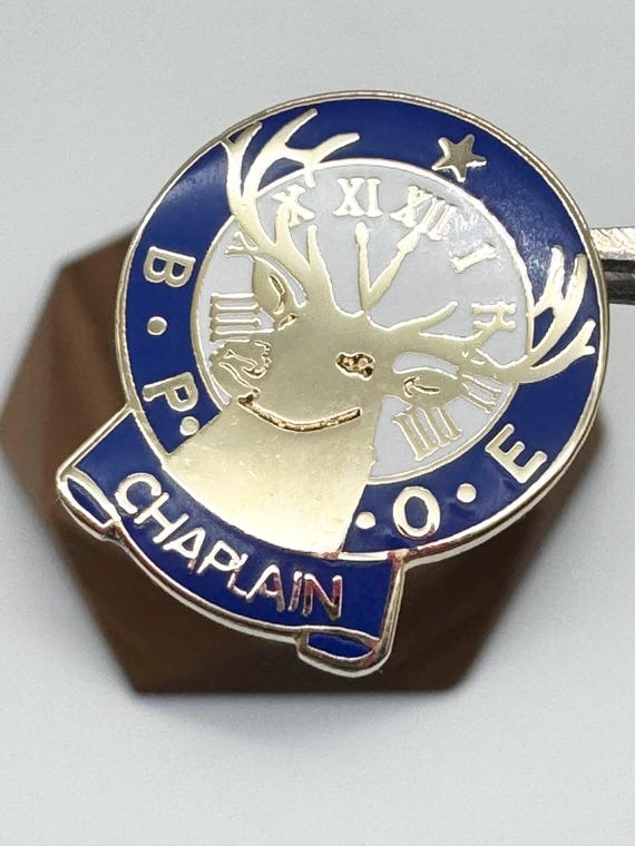BPOE Elks Chaplain Lapel Pin