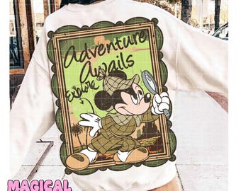 Adventure Sublimation Png, Retro Mouse Png, Trendy Western Png, Cowboy Mouse Png, Vacay Mode Png, Nature Shirt Png, Desert Png, Family Trip