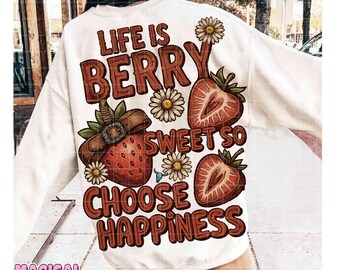 Strawberries Png, Western Cowgirl Png, Cute Summer Png, Western Summer Png, Strawberry Lover Png, Summer Vibes Png, Retro Summer Png