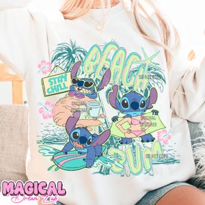 Beach Bum Png, Retro Summer Png for Sublimation, Blue Alien Png, Beach Vibes Png, Trendy Summer Png, Surfing Png, Blue Alien Cartoon Png