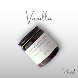 Whipped Tallow Balm, Vanilla