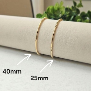 High quality 14K Bar Bracelet I 40mm or 25mm