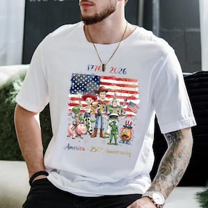 Toy Story Patriotic PNG, America 250th Anniversary Graphic Digital File image 4