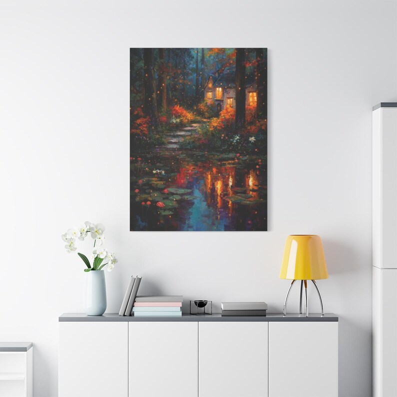 Enchanted Fairy Forest Wall Art Woodland Art Cottage Decor Etsy enchanted-fairy-forest-wall-art-woodland-art-cottage-decor-etsy