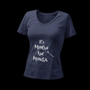 It&#39;s MimOsa, Not MimoSA&quot; Hermoine-Inspired T-Shirt | Wizarding World Humor