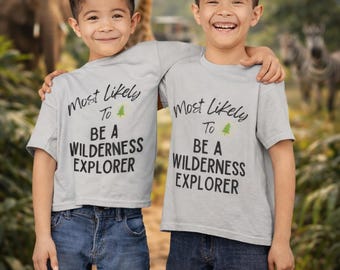 Disney Animal Kingdom Kids Tee, Wilderness Explorer Shirt