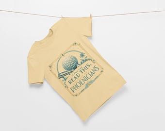 If You Can Read This Thank the Phoenicians Shirt-Retro EPCOT Inspired Tee