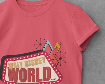 Vintage Inspired Walt Disney Road Trip Softstyle Retro T-Shirt
