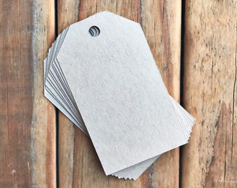 Large Kraft Cardstock Tags 3.5 x 2 Inch Blank